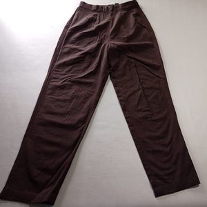 Banana Republic Womens Pants 6 Wool Blend Tapered Leg Office Career Made Italy